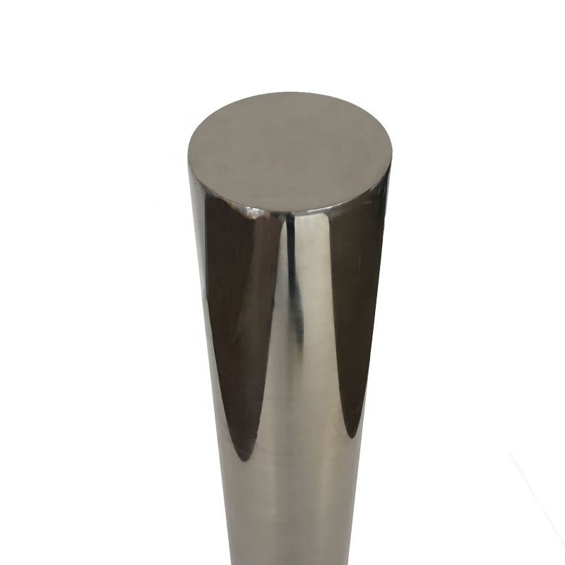 KSB-1003,Stainless Steel Safety Manual Bollard Traffic Manual Removable Parking Security Post Bollard In-ground Fixed Bollard