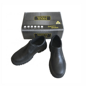 BSS-1001,High Quality & Most Cheapest No shoelaces Leather Steel Toe Slip-On Safety Shoes With Steel Toecap And Steel Plate