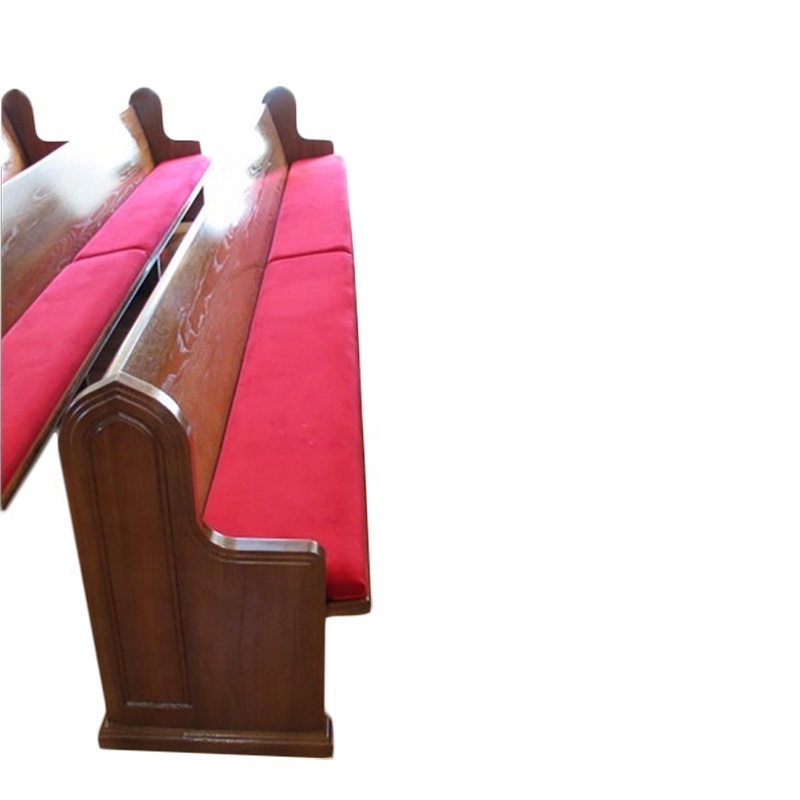 CH-B095, Manufactory Customized Wooden Church Benches Pew Chairs Church Furniture for Sale