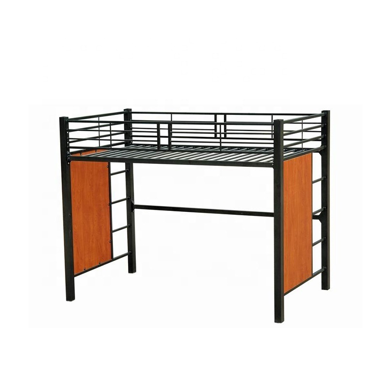 SH-1088,Hot sale Metal Iron Bunk Bed with Comfortable Ladder School Student Office Bedroom Dormitory Rooms Bed Can be Customized