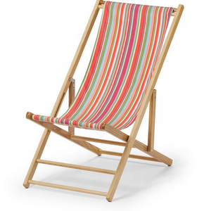 HE-158,Promotional Wooden Folding Beach Deck chair Wood Fabric Deck Beach Chair Also can be Outdoor Camping Chairs