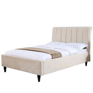 Willsoon Soft Fabric Bed Headboard Rounded and Curved Design for Upholstered Beds for Bedroom Furniture Enhancement