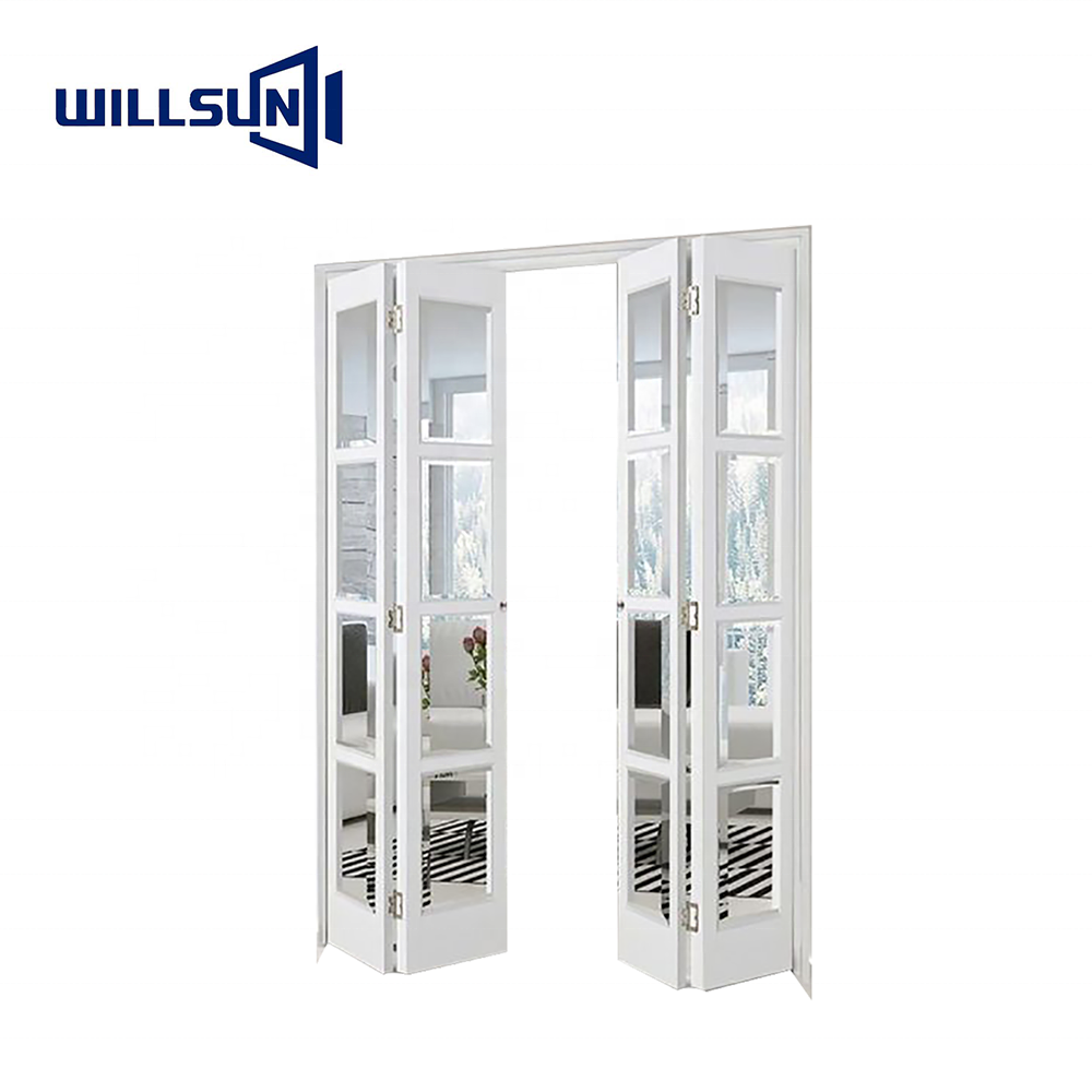 Glass Folding Door For Kitchen Modern Wooden Folding Door