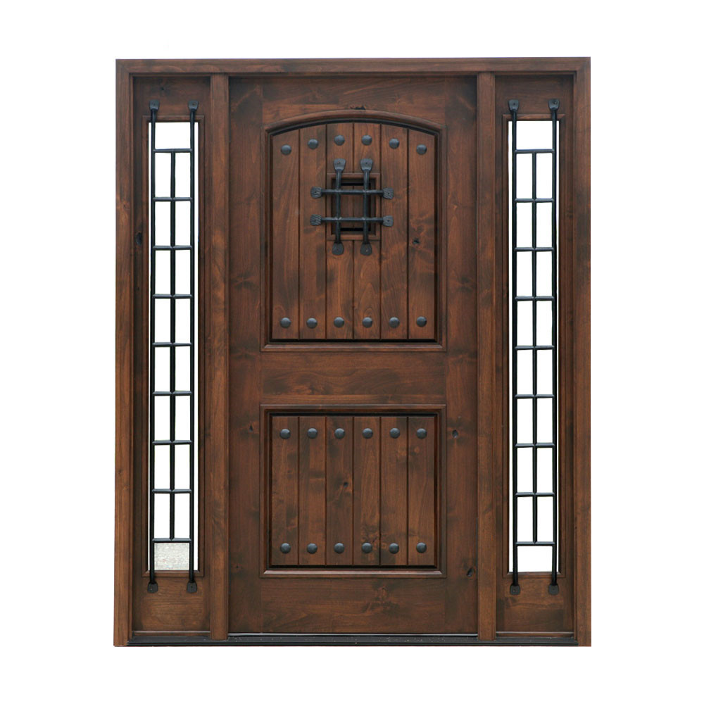 Double Sidelights Design Doors Front Entry Glass Insert Solid Wood Door Lowes Wrought Iron Front Doors