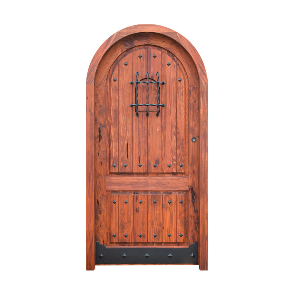 Europe Single Open Wrought Iron Security Doors Steel Wood Door Cast Iron Wood Stove Doors