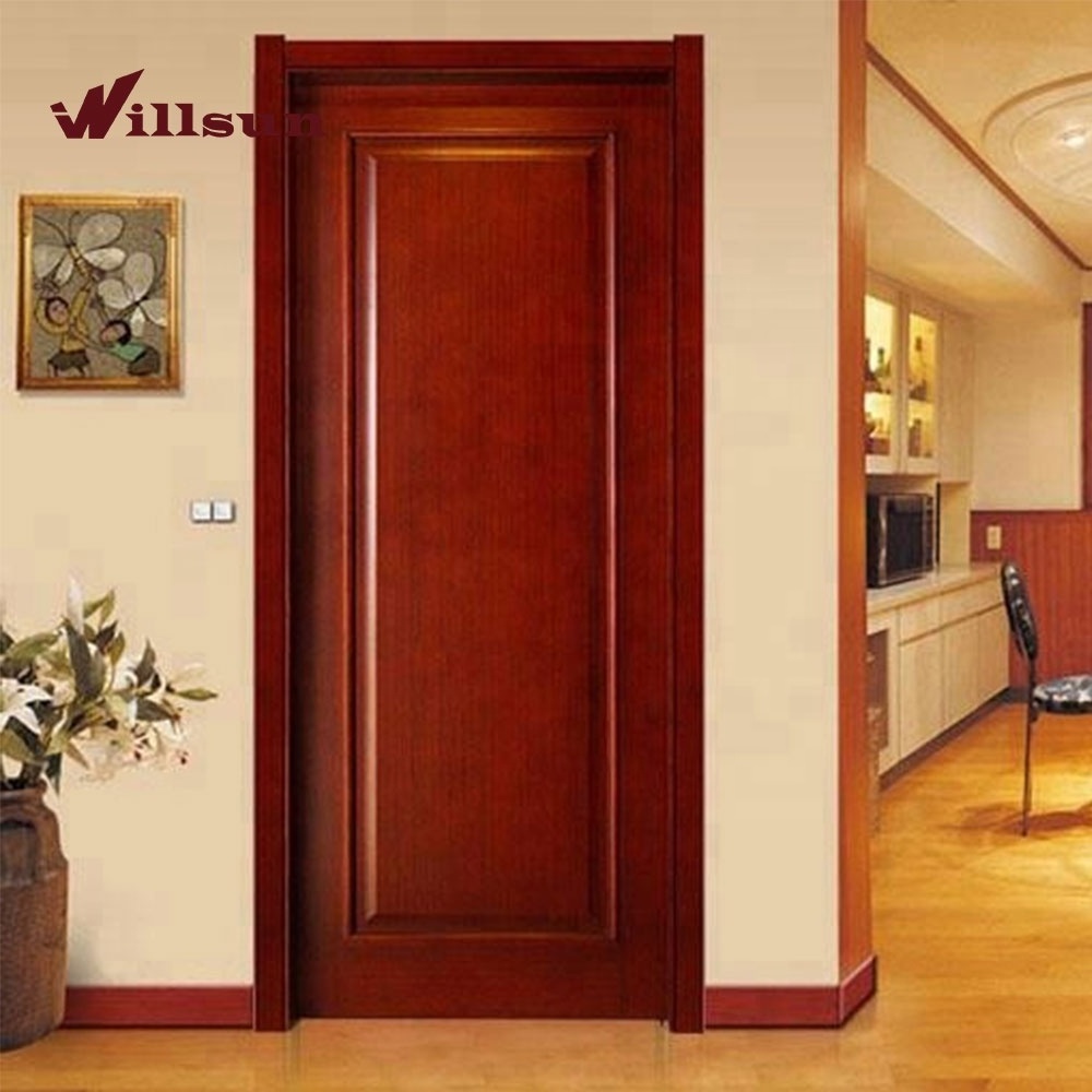 hotel wooden wood door Turkish style solid wood door security exterior door