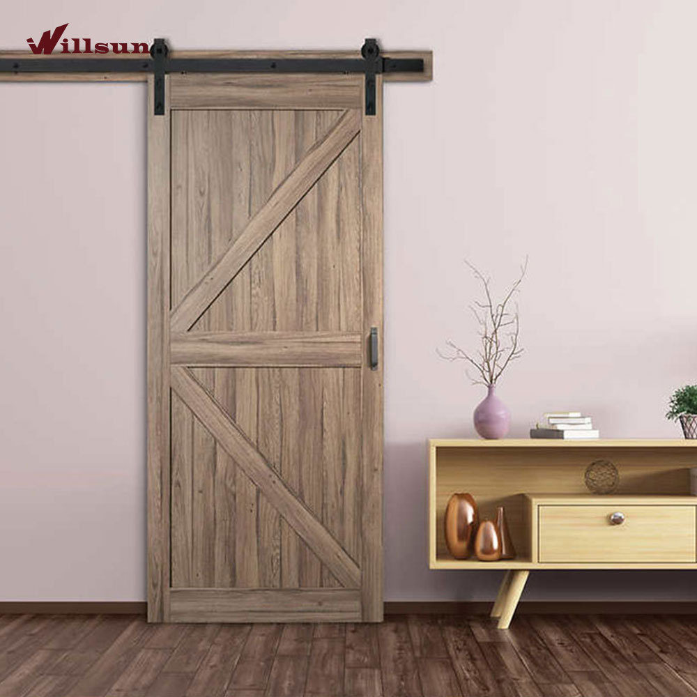 8 ft mdf soundproof interior sliding barn doors design wooden barn door  barn mdf sliding door gate design