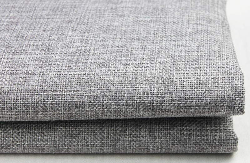 home upholstery fabric linen sofa fabric material linen woven knitted fabric wholesale price per meter chinese factory