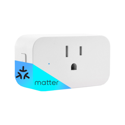 Factory Wholesales Matter Certified Plug Socket 15A Home Appliance Outlet Work with Homekit Google Home Smartthings Alexa