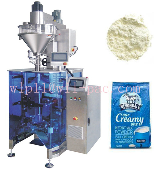 Fully automatic VFFS vertical multi-function small pouch bag sachet filling packaging coffee milk powder packing machine