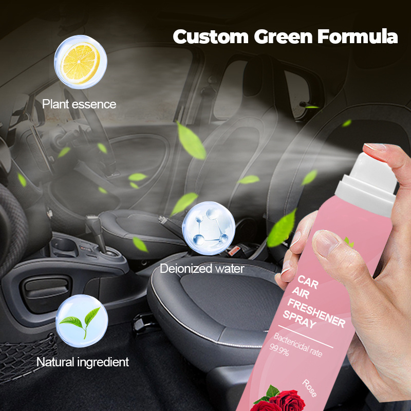 Custom Logo Hot sale Smell air freshener spray Different smells Car Interior Fresh  Natural  Perfume Oriental Odor Eliminator