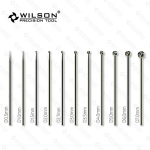 D0.5mm-7.0mm Carbide Cutting Burs with 2.35mm shank diameter-Overall Length 70mm