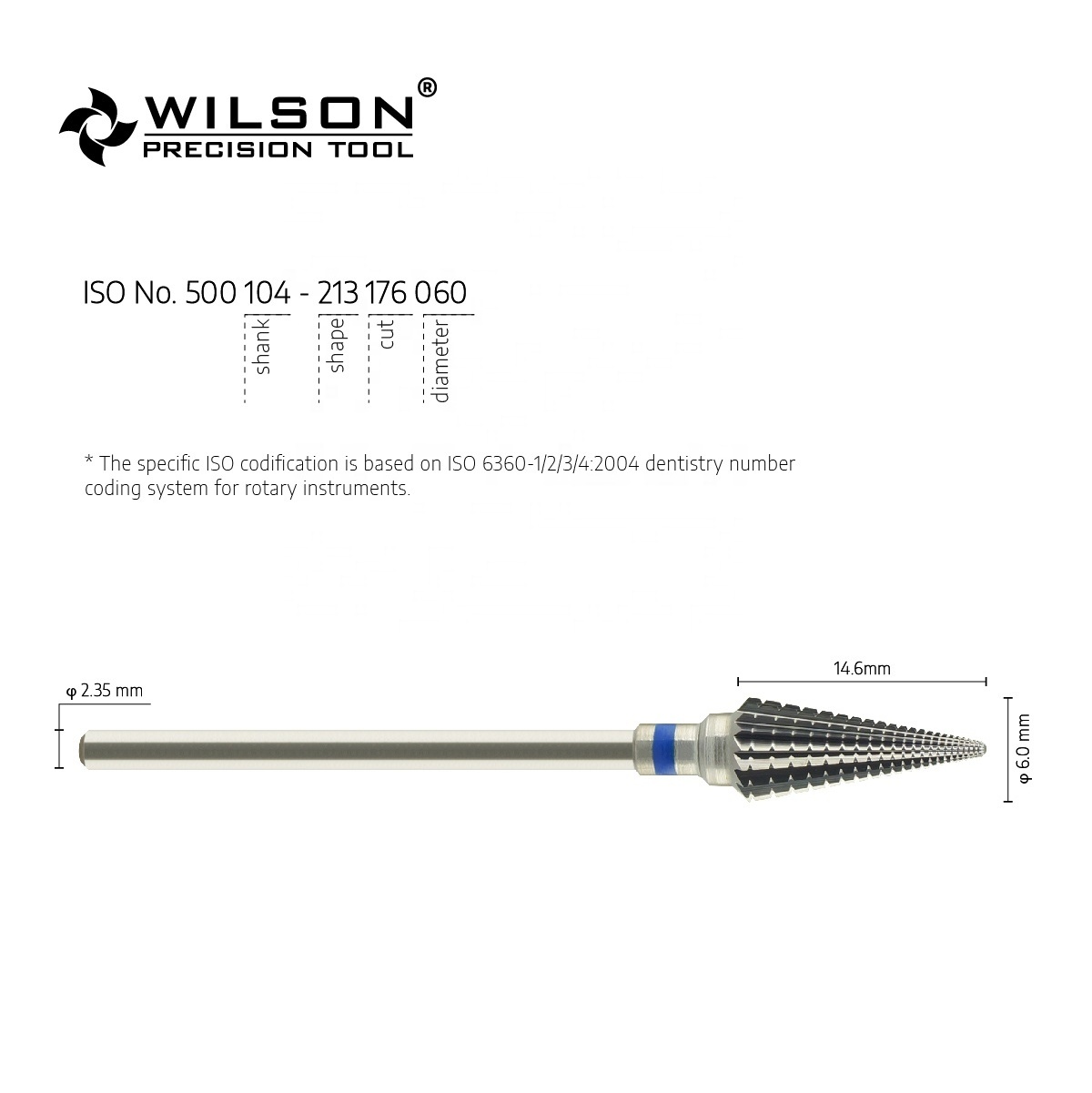 5001208 Factory Direct Sales Efficient and stable Sprial Cut Tungsten Carbide Dental HP Bur Used for Acrylic /Dental drill