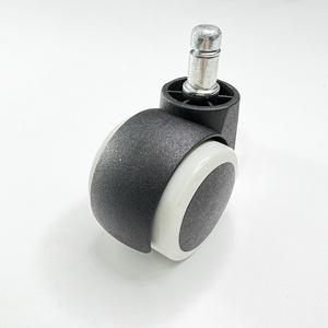 Wholesale Furniture Caster 2 Inch Black Nylon Office Chair Caster Swivel Furnitures Caster Wheels