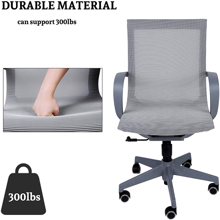 Popular modern simple design high quality ergonomic mesh fabric office chair furniture