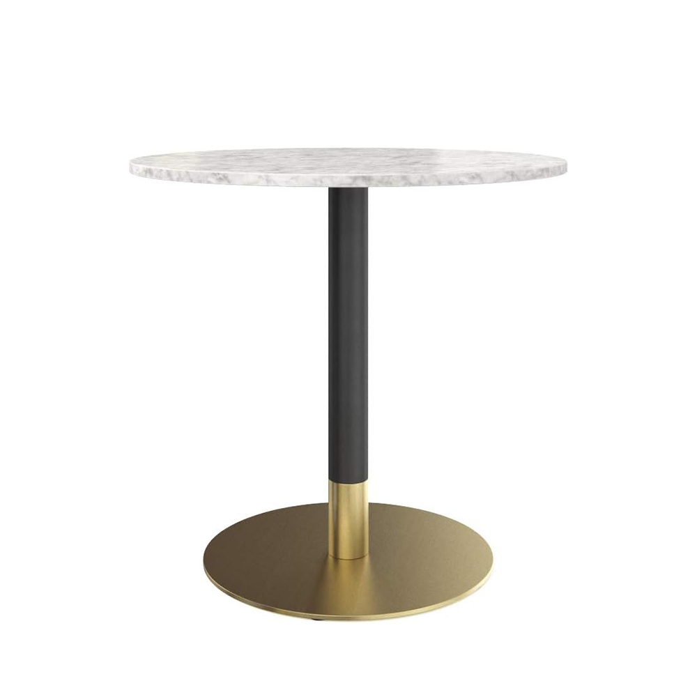 High quality wholesale custom metal legs marble coffee set hotel luxury modern simple office tea table dining table