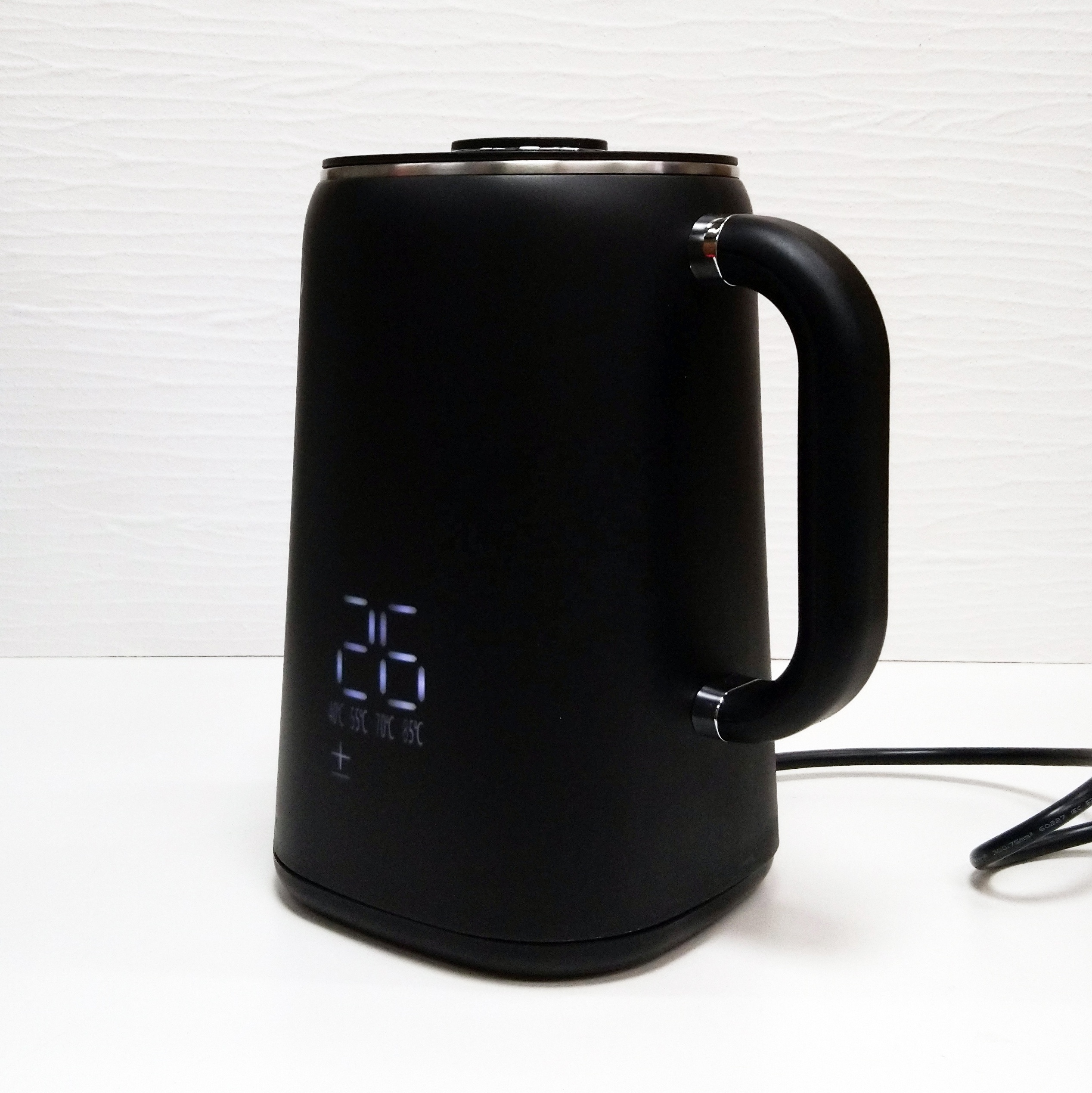 hotel cafe school home electric double wall plastic stainless steel Keep warm and temperature selection coffee tea water kettle