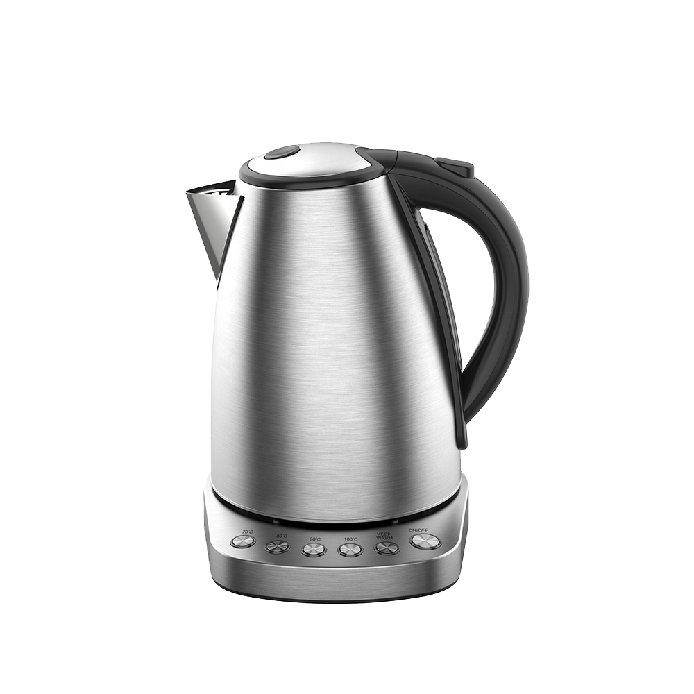 Keep warm and temperature selection electric metal kettle hotel cafe home kitchen appliance tea water kettle