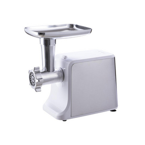 White color low noise manual meat grinder machine easy operation custom industrial frozen meat grinder