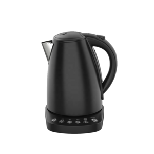 High quality hotel cafe kitchen appliances 1.7L keep warm temp selection electric cordless metal SS tea water kettle