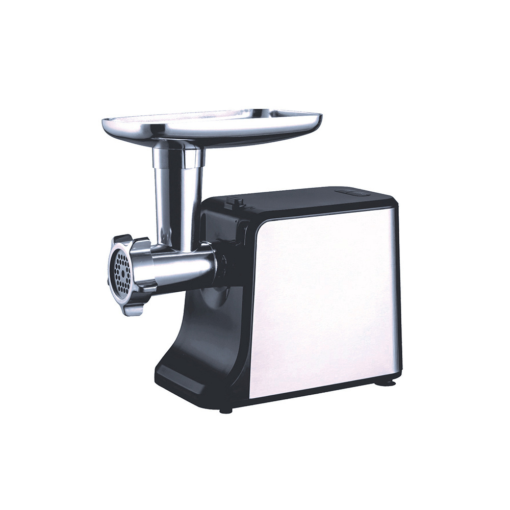 White color low noise manual meat grinder machine easy operation custom industrial frozen meat grinder