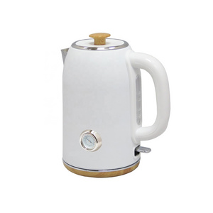 Hotel cafe electrical kitchen home appliances 1.7L tea water cordless stainless steel electric water kettle