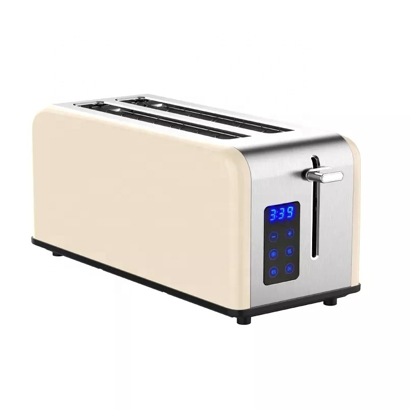 2024 NEW toaster Bead machine toast maker sandwich maker 4 slice long slot multi function touch screen stainless steel toaster