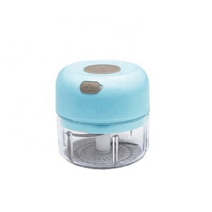 Rechargeable easy use small cordless chopper blender onion meat vegetable chopper electrical food processor mini chopper