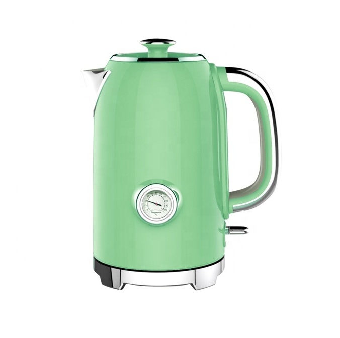 Unique design kitchen home appliances hotel cafe school electrical 1.7L stainless steel cordless tea water kettle