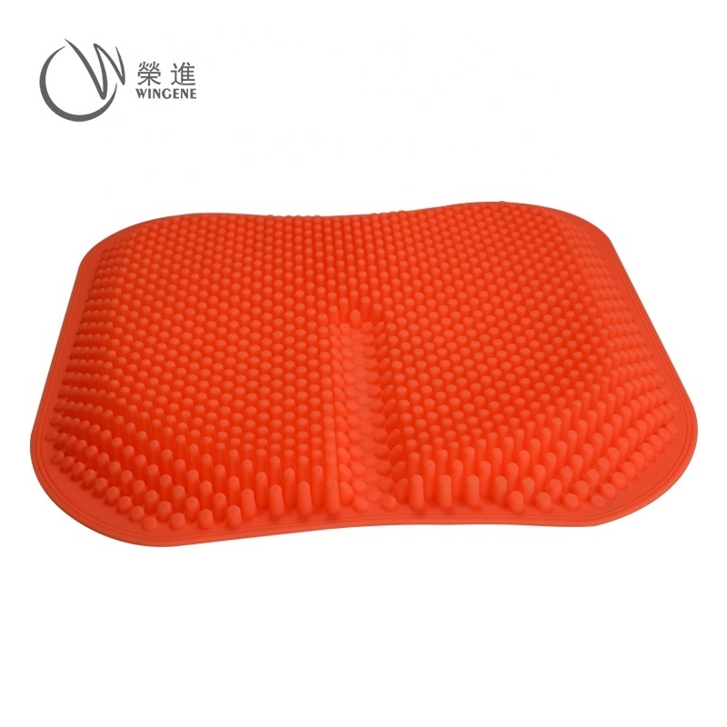 Summer Cool memory Silicone Car Seat Cushion With Massage Function