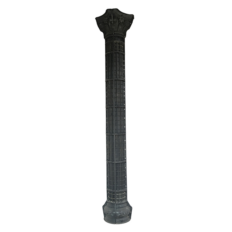 Diameter 15cm x 350cm ABS Plastic concrete roman pillars column molds for sale