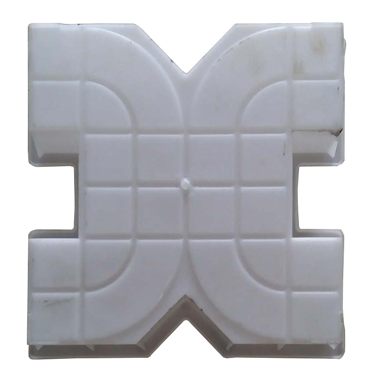 PVC plastic 25x25cm outdoor floor brick tile paving molds