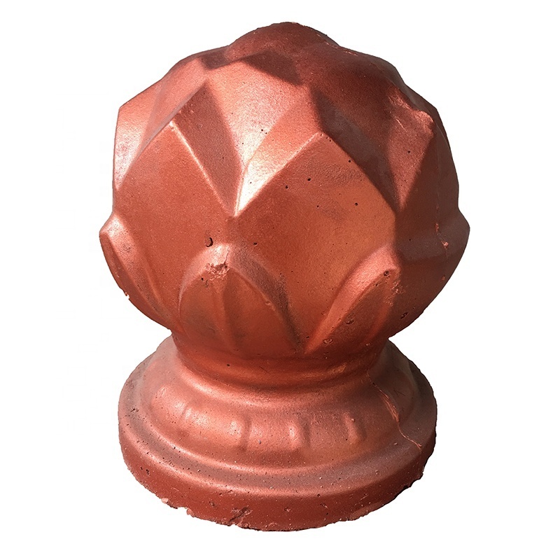 Decorative plastic concrete lotus mold for garden home