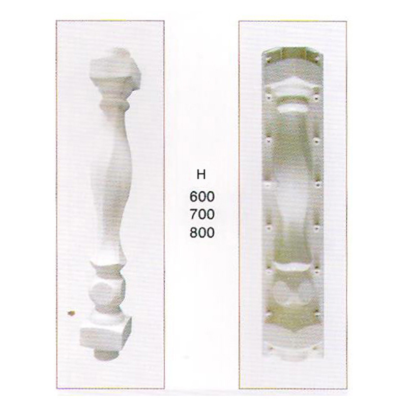 Concrete pillar plastic baluster mould for sale