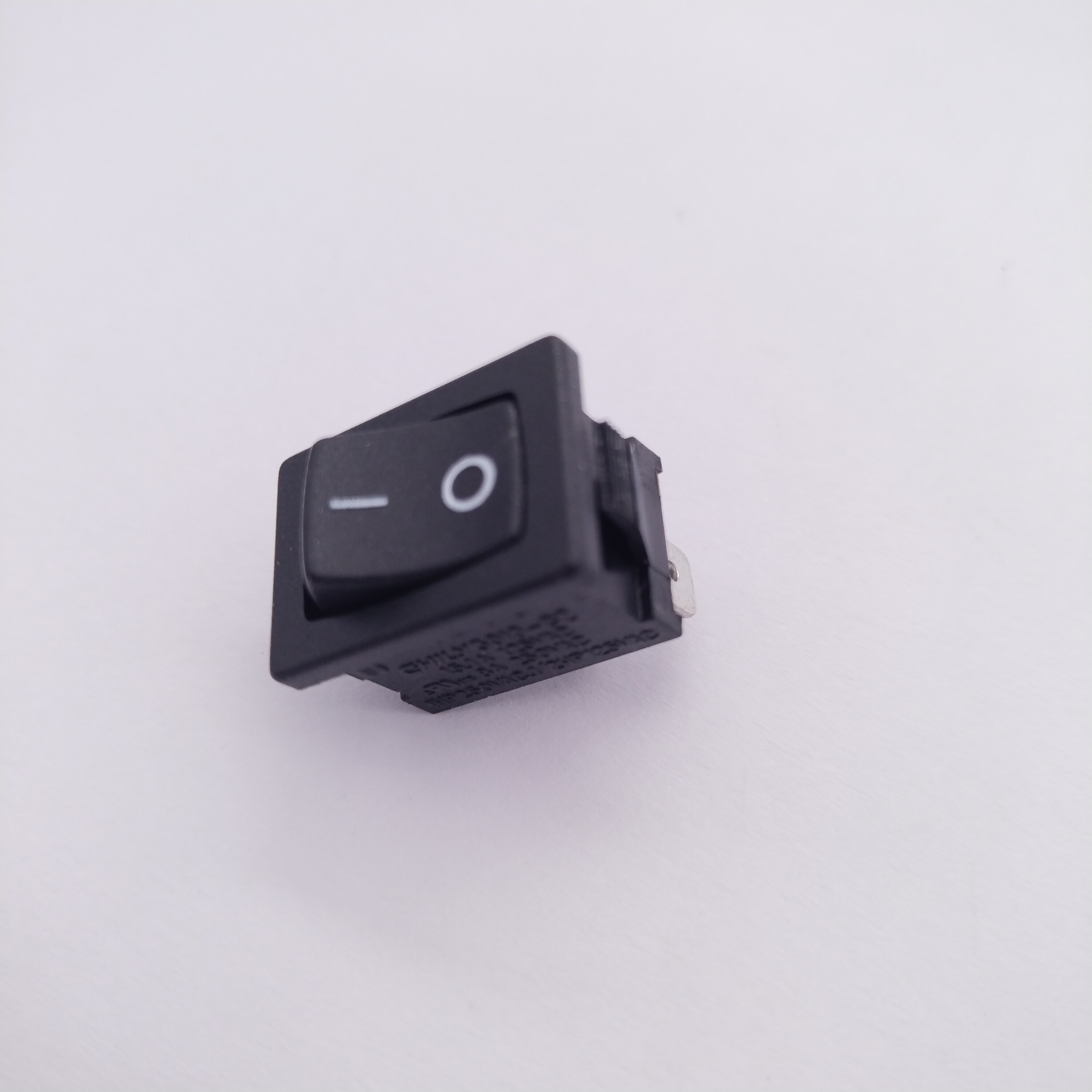 SPST Snap-in ON-Off 2 Pin Snap Rocker Boat Switch Black AC 250V 15A 125V 20A for Car Auto Boat Household Appliances