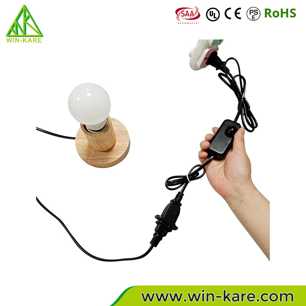 220V max 150W LED light regulator SCR dimmer cord inline rotary dimmer switch for lighting lamp with CE certification