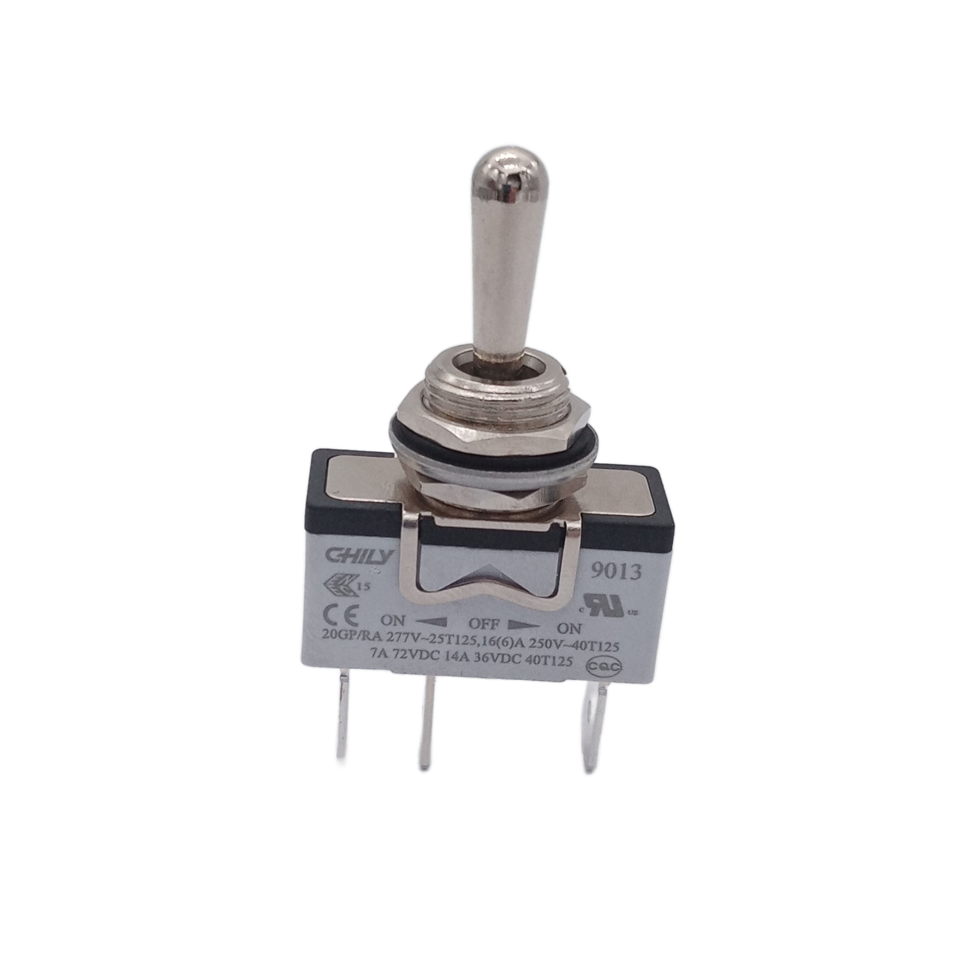 IP67 waterproof 16A 250V on off on SPDT Metal Toggle Switch replace for Apem