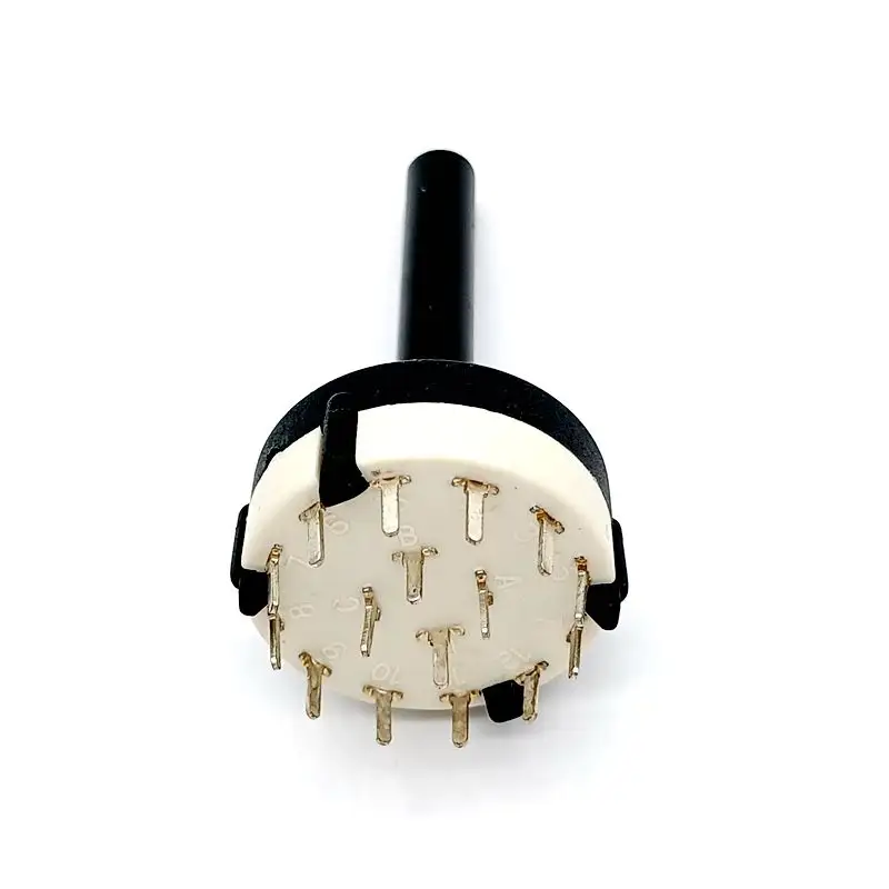 1/2/3/4/6 Poles 2/3/4/5/6/12 Positions Electric binary Coded Rotary Switch