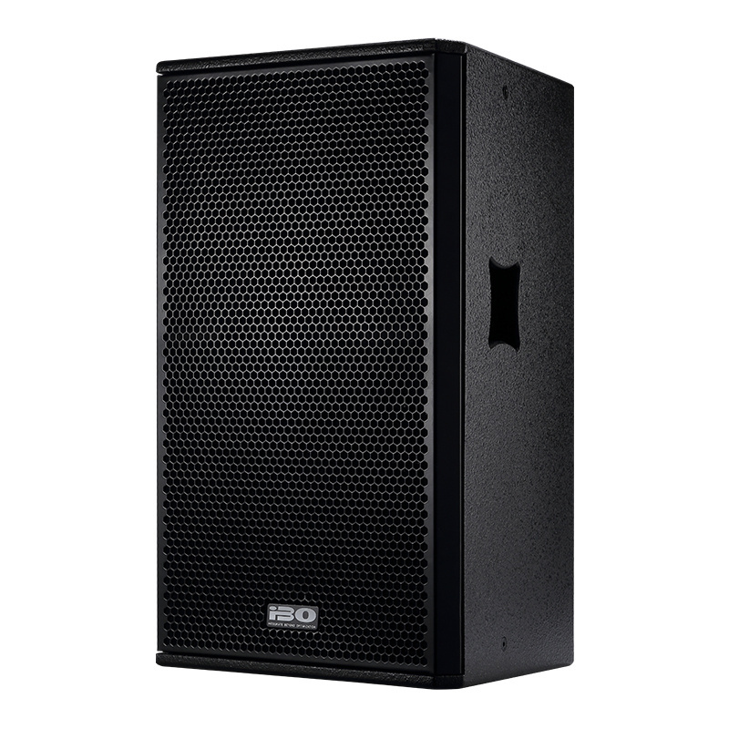 iBO PPI125 Black Stage Speaker Box 12 Inch Full Frequency Professional Speakers