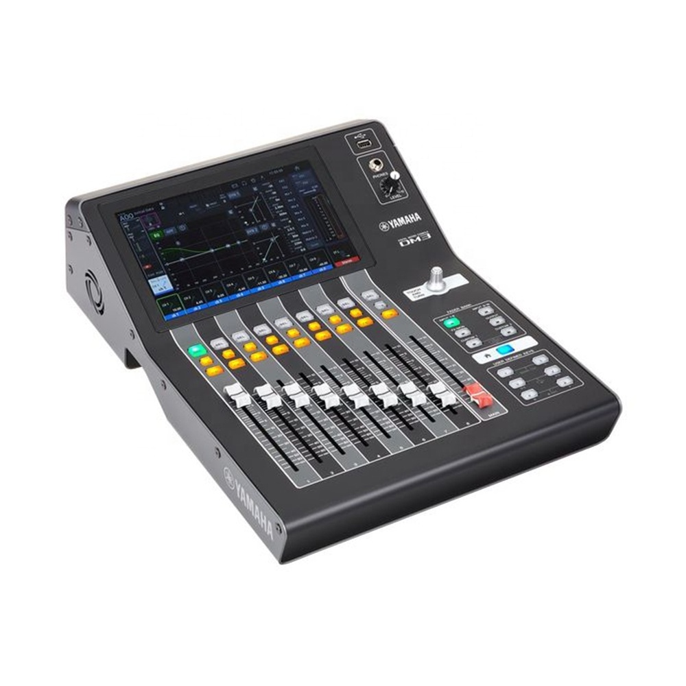 Yamaha DM3S 16-Channel Digital Mixer 9 Motorized Faders Studio Music Equipment Indoor Audio Digital Console