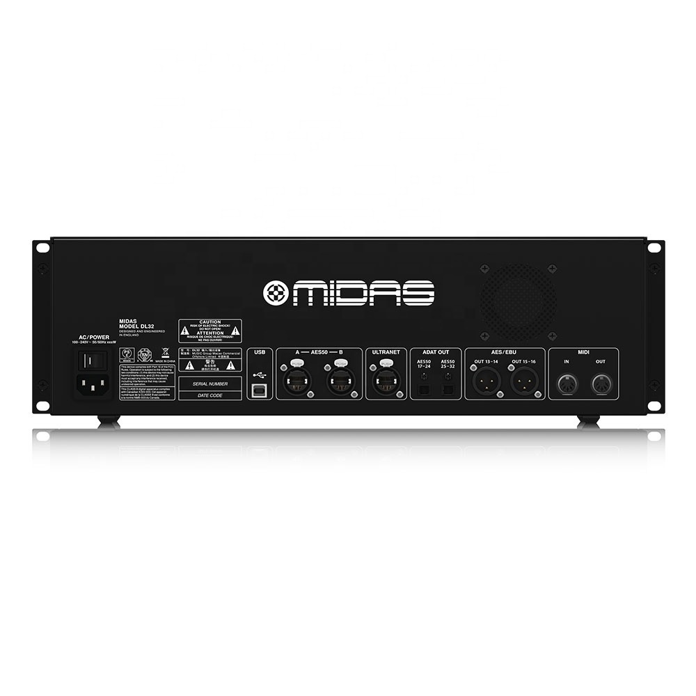 Midas DL32 Stagebox 32 Inputs 16 Outputs Use With Midas M32/M32R Live Digital Mixer