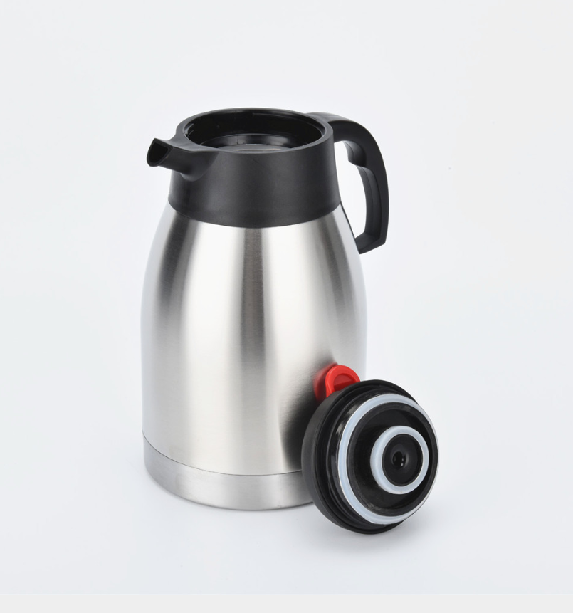 Wholesale Double Walled Vacuum Thermos Stainless Steel Coffee Pot 1L for Tea, Water and Coffee, Coffee Machine, Keep hot 12hours