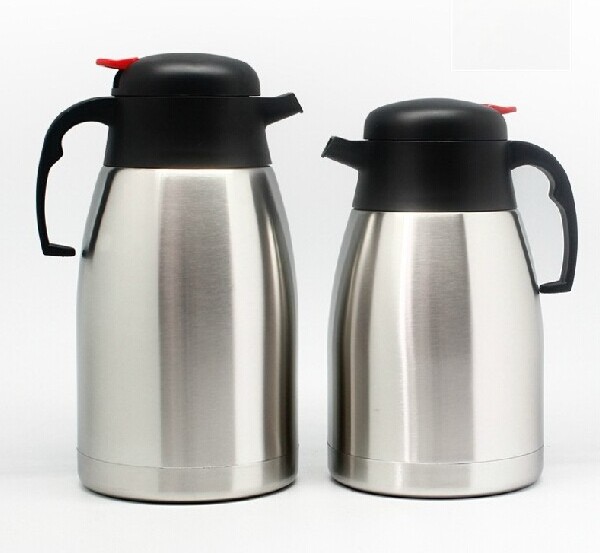 Wholesale Double Walled Vacuum Thermos Stainless Steel Coffee Pot 1L for Tea, Water and Coffee, Coffee Machine, Keep hot 12hours