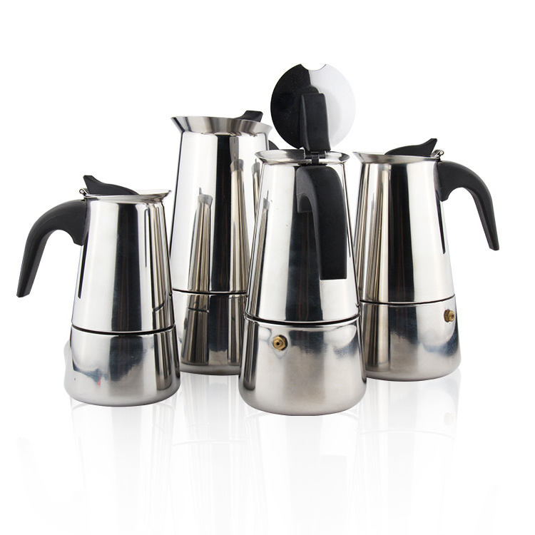 6 Cups Stainless Steel Travel Portable Keurig Espresso Coffee Maker