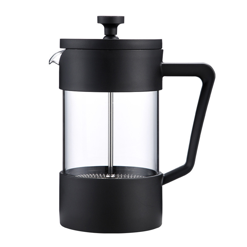 Promotional Style Factory Direct Black Coffee French Press, Wholesale Glass French Press Travel