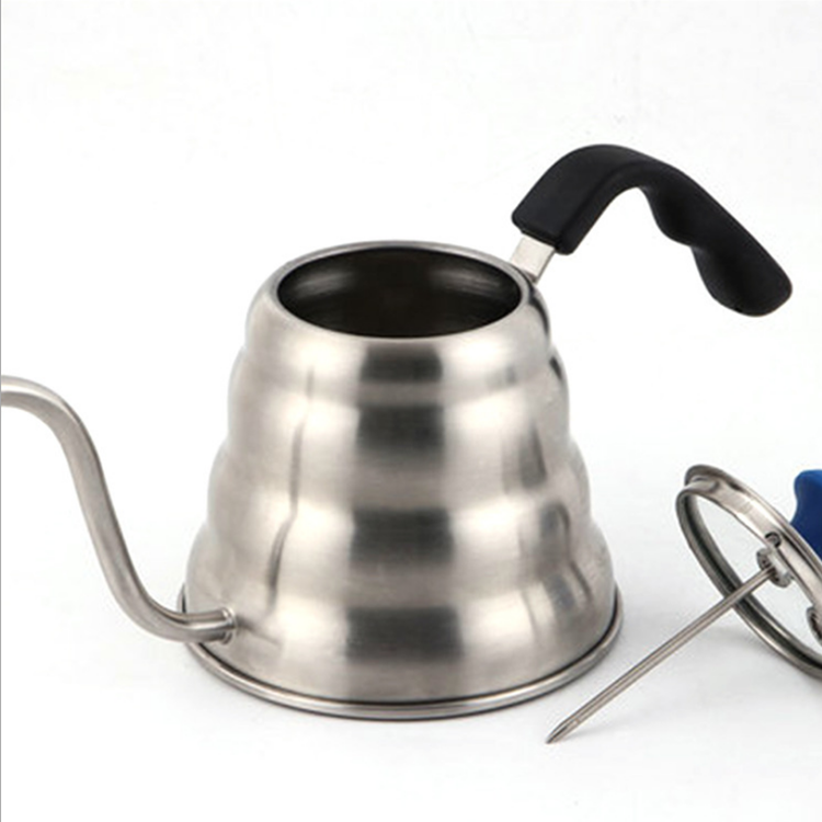 Hot Sale Pour Over Coffee Drip Kettle Stainless Steel Gooseneck Coffee Tea Kettle With Thermometer