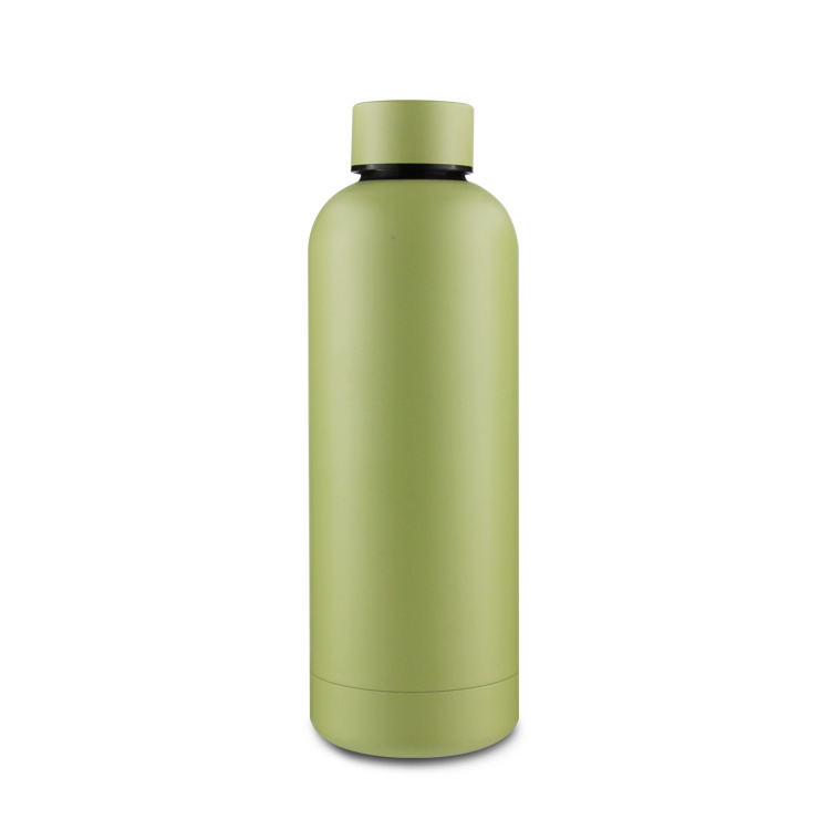 Double Wall Vacuum Flask, Insulated 18/8 Stainless Steel Water Bottle 18 OZ Food Grade  Keeps Drinks Hot and cold