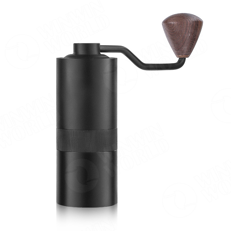 Coffee Tools Hand Crank 6 Precise Coarseness stainless steel portable espresso Manual Coffee Grinder with conical ceramic burrs