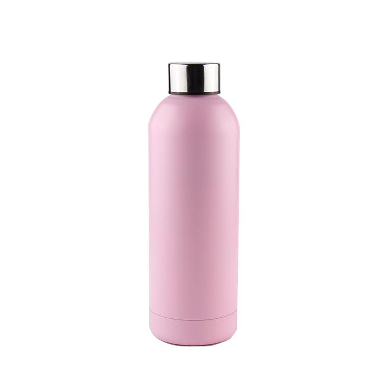 Double Wall Vacuum Flask, Insulated 18/8 Stainless Steel Water Bottle 18 OZ Food Grade  Keeps Drinks Hot and cold