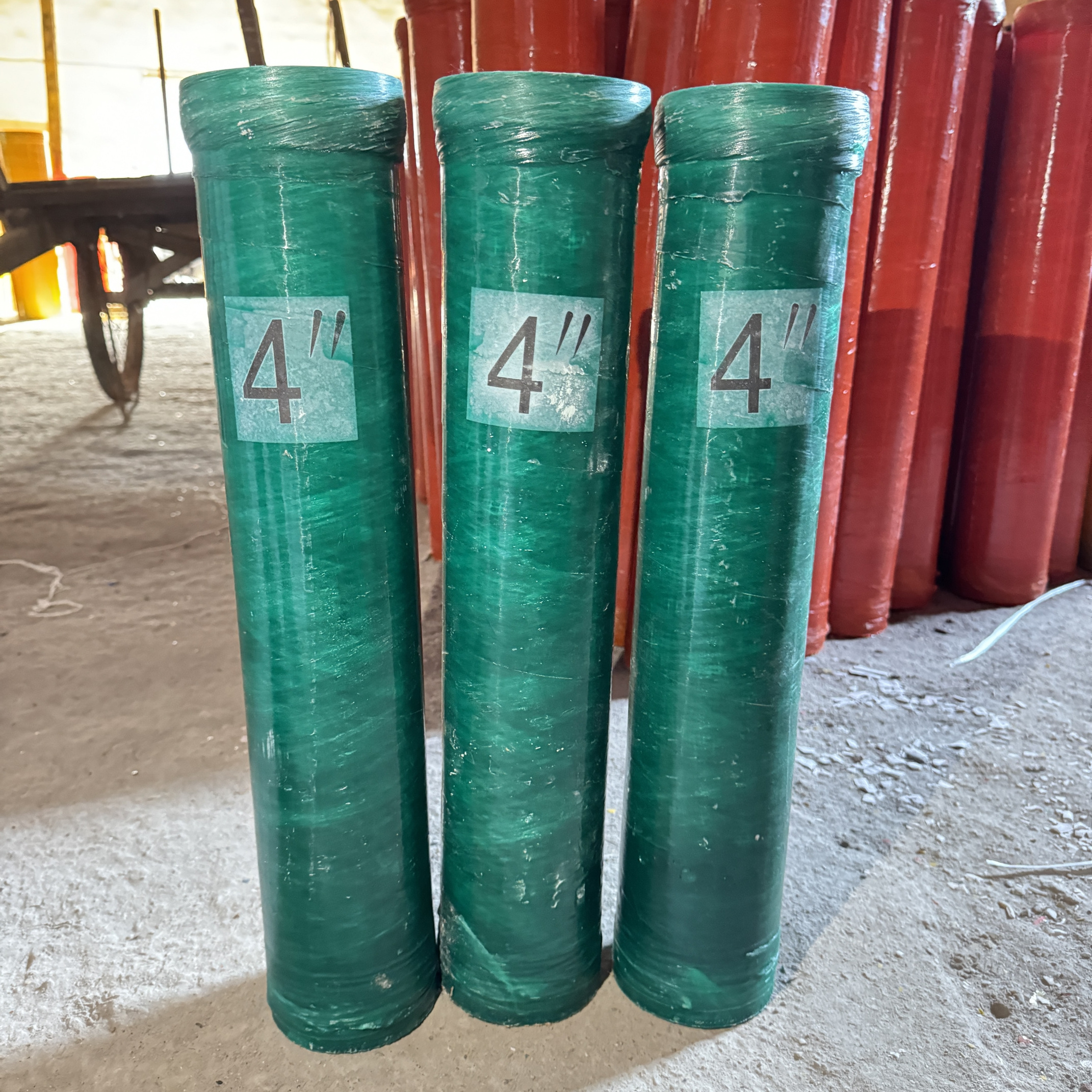 Happiness 2.5 inch 3 inch 4 inch 5 inch and 6 inch Fiberglass Single Shots Shells Display Fireworks Mortar Tubes